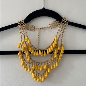 Kate Spade Yellow Necklace